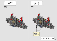 LEGO 42110 instructions page 107 – build guide