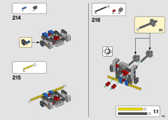 LEGO 42110 instructions page 123 – build guide