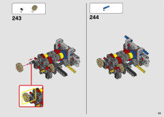 LEGO 42110 instructions page 135 – build guide