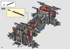 LEGO 42110 instructions page 184 – build guide