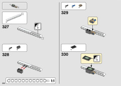 LEGO 42110 instructions page 200 – build guide