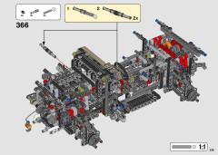 LEGO 42110 instructions page 219 – build guide