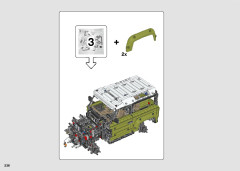 LEGO 42110 instructions page 236 – build guide