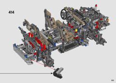 LEGO 42110 instructions page 243 – build guide
