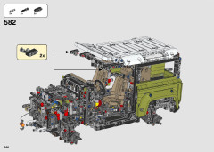 LEGO 42110 instructions page 344 – build guide
