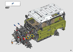 LEGO 42110 instructions page 381 – build guide