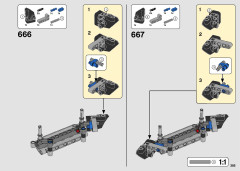 LEGO 42110 instructions page 385 – build guide