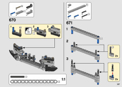 LEGO 42110 instructions page 387 – build guide