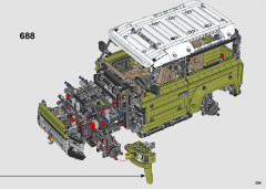 LEGO 42110 instructions page 399 – build guide