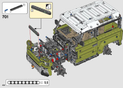 LEGO 42110 instructions page 406 – build guide