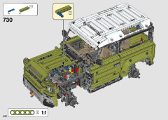 LEGO 42110 instructions page 420 – build guide