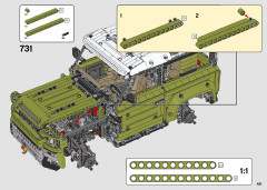 LEGO 42110 instructions page 421 – build guide