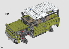 LEGO 42110 instructions page 424 – build guide