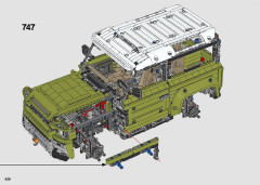 LEGO 42110 instructions page 428 – build guide