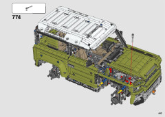 LEGO 42110 instructions page 443 – build guide
