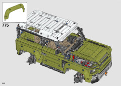 LEGO 42110 instructions page 444 – build guide
