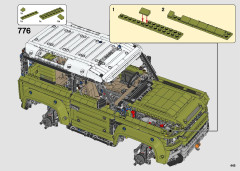 LEGO 42110 instructions page 445 – build guide