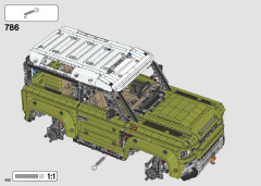 LEGO 42110 instructions page 452 – build guide