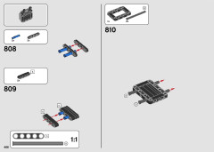 LEGO 42110 instructions page 466 – build guide