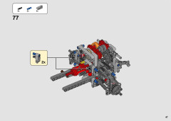LEGO 42110 instructions page 47 – build guide