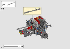 LEGO 42110 instructions page 58 – build guide