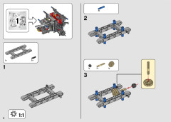 LEGO 42110 instructions page 6 – build guide