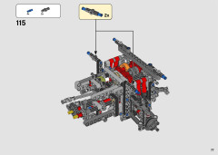 LEGO 42110 instructions page 77 – build guide