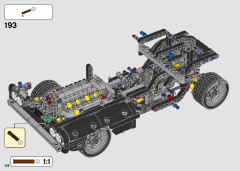LEGO 42111 instructions page 128 – build guide