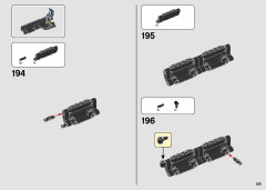 LEGO 42111 instructions page 129 – build guide