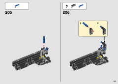 LEGO 42111 instructions page 133 – build guide