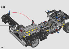 LEGO 42111 instructions page 134 – build guide