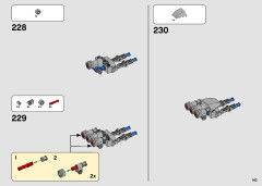 LEGO 42111 instructions page 143 – build guide
