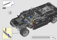 LEGO 42111 instructions page 167 – build guide
