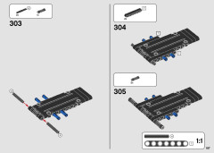 LEGO 42111 instructions page 187 – build guide