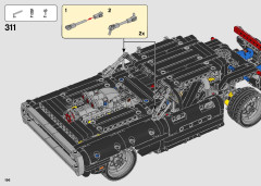 LEGO 42111 instructions page 196 – build guide