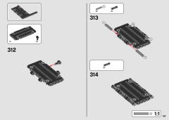 LEGO 42111 instructions page 197 – build guide