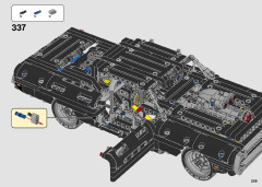 LEGO 42111 instructions page 209 – build guide