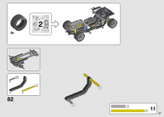 LEGO 42111 instructions page 57 – build guide