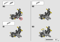 LEGO 42111 instructions page 61 – build guide