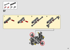 LEGO 42111 instructions page 63 – build guide