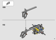 LEGO 42111 instructions page 69 – build guide