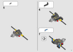 LEGO 42111 instructions page 7 – build guide