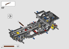 LEGO 42111 instructions page 76 – build guide