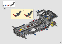 LEGO 42111 instructions page 77 – build guide