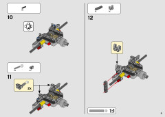 LEGO 42111 instructions page 9 – build guide