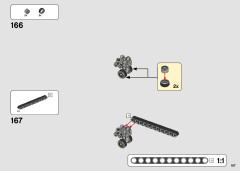 LEGO 42112 instructions page 107 – build guide