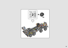 LEGO 42112 instructions page 59 – build guide