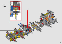 LEGO 42112 instructions page 71 – build guide
