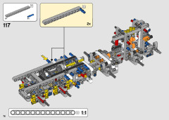 LEGO 42112 instructions page 76 – build guide