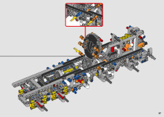 LEGO 42112 instructions page 87 – build guide
